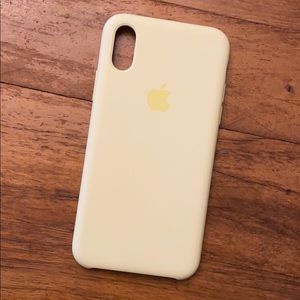 Apple Mellow Yellow iPhone X/XS Case